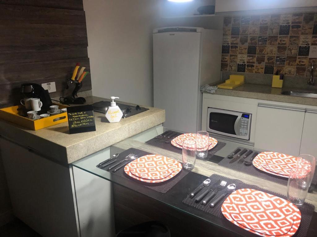Aparthotel Flat Sao Vicente Esterno foto