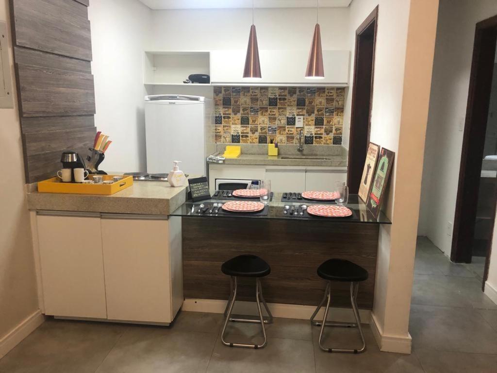Aparthotel Flat Sao Vicente Esterno foto
